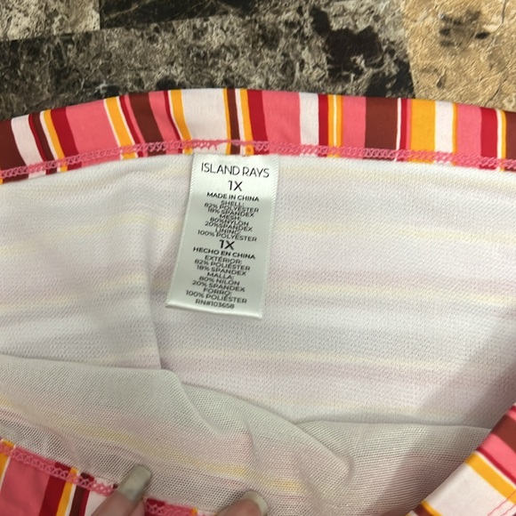 Plus size island rays bikini set - Picture 3 of 7